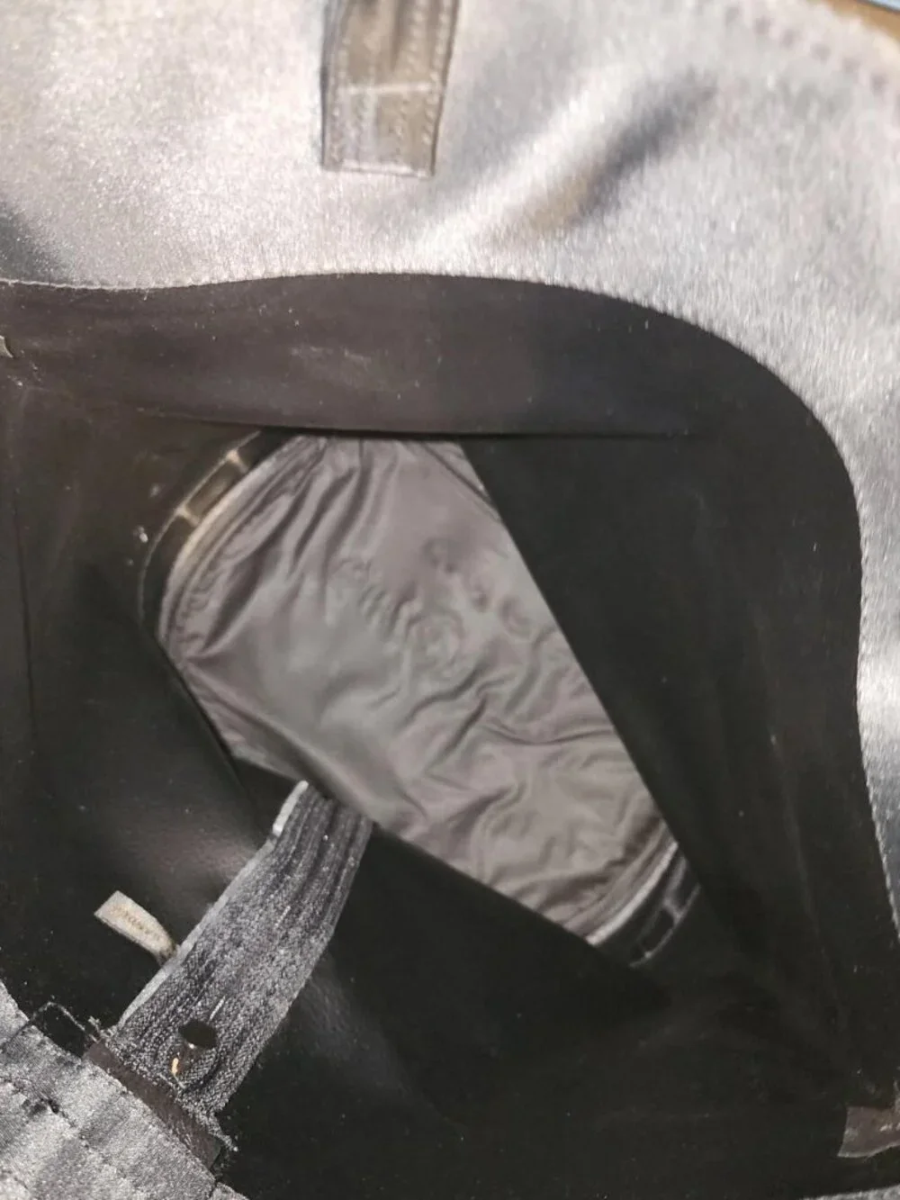 Jil Sander nylon sling bucket bag